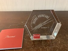 Presse Papier 'Università Henri Poincaré Nancy 1' In Cristallo Di Baccarat