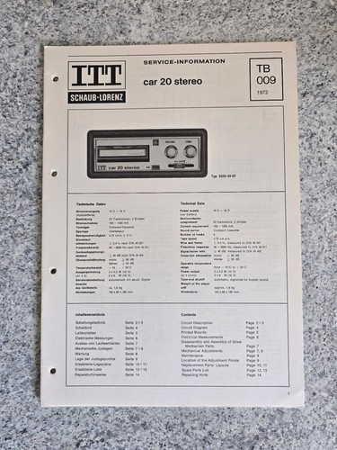 Manuale servizio originale - servizio,