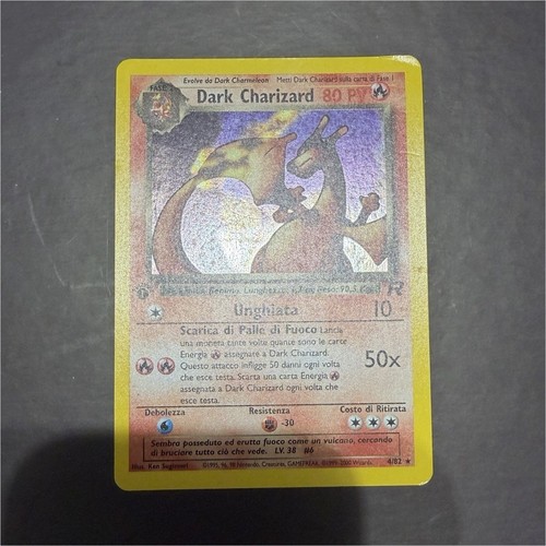 Dark charizard team rocket 1ª - dark,