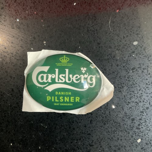 Carlsberg oval fisheye - carlsberg, badge