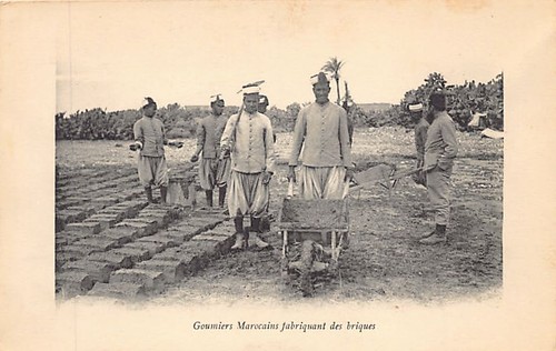 Maroc goumiers marocains - -,