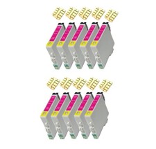 10 cartucce stampante magenta