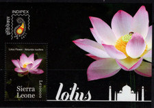 Sierra Leone 2011 piante acquatiche, loto, fiori, natura m/s MNH