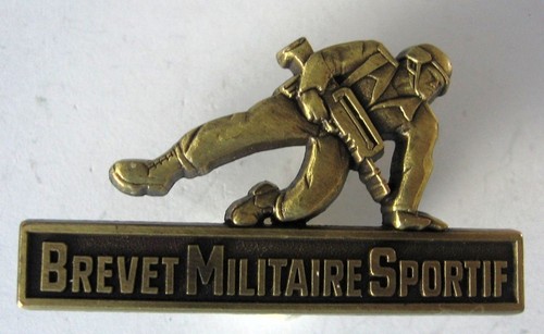 Brevet militaire sportif - militaire, gs