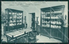 Napoli Torre del Greco Lavorazione Corallo Negozio cartolina QZ3602