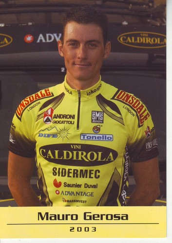 Cyclisme carte cycliste - carte, mauro