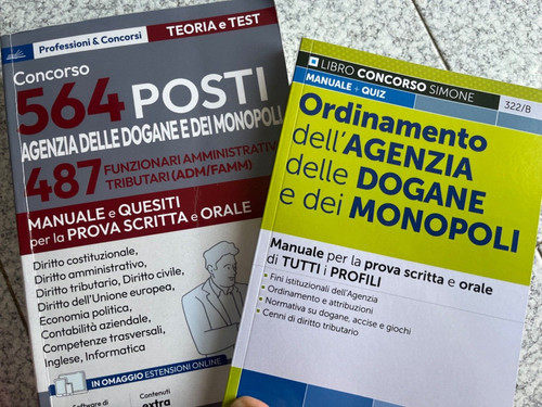 Manuali concorso per