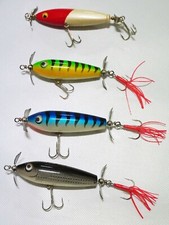 Introvabili esche di superficie Baraka con doppia elica.