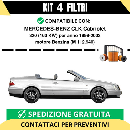 Kit filtri tagliando per - filtri,