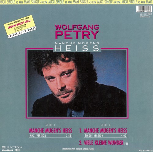 Wolfgang petry manche - wolfgang,