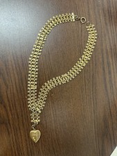Collana con ciondolo cuore