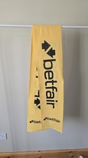 Sciarpa Betfair con logo giallo - Appassionato di corse di cavalli / sport