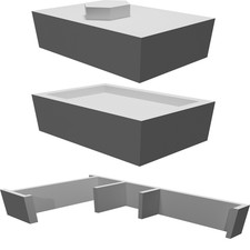 Supporto rialzo soundbar - rialzo, per