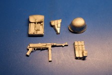 NEW - Set ufficiale tedesco, seconda guerra mondiale, accessori carro armato RC, scala 1:16