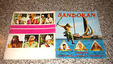 ALBUM SANDOKAN PANINI 1976 MOLTO BUONO/OTTIMO COMPLETO ORIGINALE EDIZ.PORTOGALLO