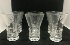 CAMPARI SET 6 BICCHIERI CON SCATOLA ORIGINALE