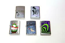 ZIPPO 5 ACCENDINI INUSATI (6046)