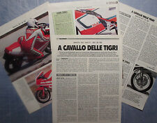MOTOSPRINT987-PROVA / TEST-1987- BIMOTA YB5 1200FJ - DB1 SR 750 - 4 fogli 