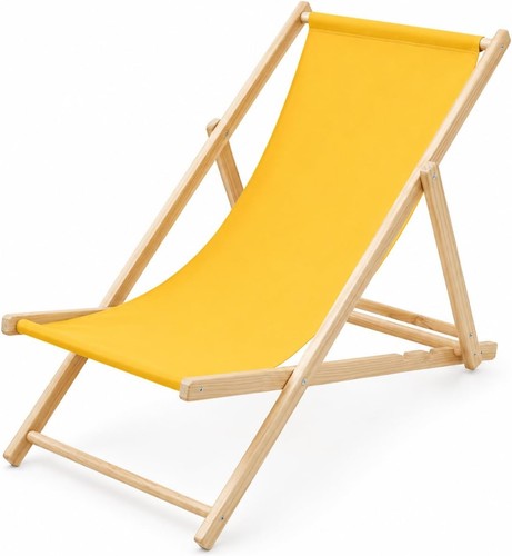 Sedia sdraio legno pieghevole - sdraio,