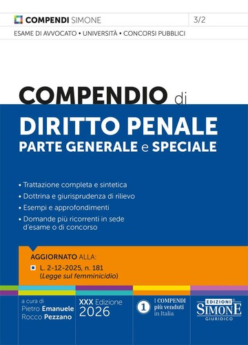 Compendio diritto penale - compendio, di