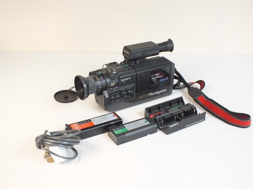 Videocamera vintage sony auto - vintage,