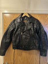 Cappotto biker pelle pelle