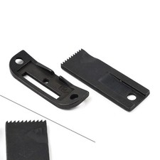 Stichplatte + Transporteur