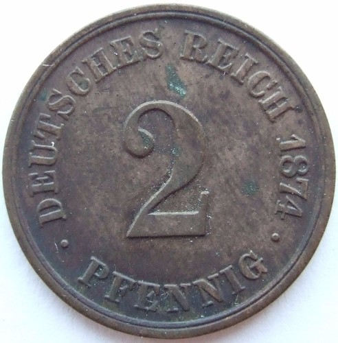 Moneta reich tedesco impero - tedesco, 2