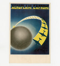 Aereo Caproni Aeroplani Aviazione Aeronautica Officine Cartolina Pubblicità