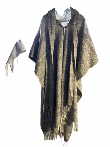 Poncho tessile adulto taglia - adulto,