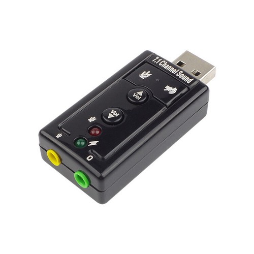 Usb external 7 1 audio - 3d, 7.1