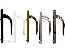 Set Maniglie Porta UPVC Inox