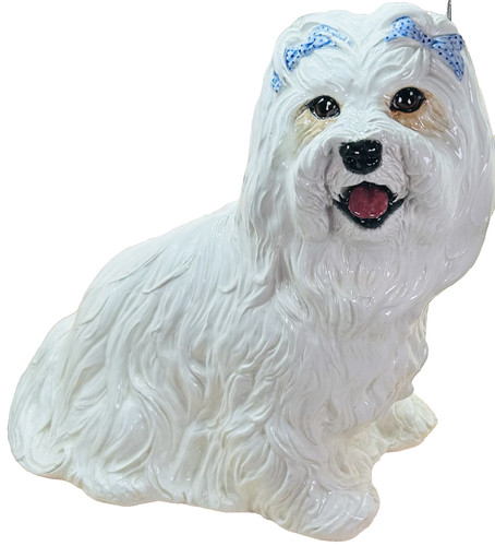 Statua ceramica cane - statua,