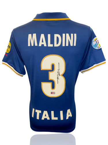 Paolo maldini signed italy - signed,