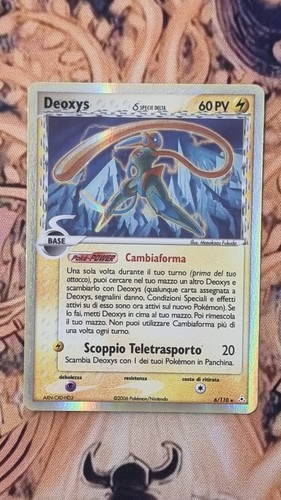 Deoxys 110 pokémon - 6/110,
