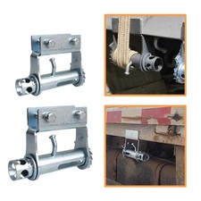 Verricello di ancoraggio robusto e scorrevole per rimorchio a pianale