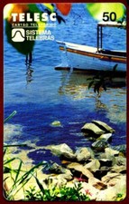 SCHEDA TELEFONICA PHONECARD BRAZIL CANTO DA LAGOA