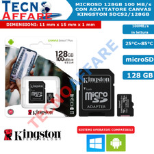 Micro SD SDCS 128 GB 100MB/S