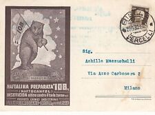 9391) ILARIO ORMEZZANO, BIELLA, NAFTALINA, INSETTICIDA IOB.