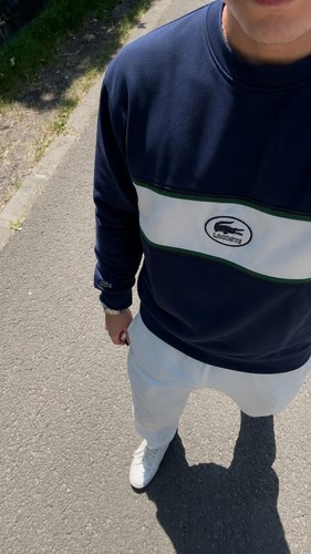Lacoste felpa maglione - felpa, navy