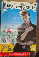 David Bowie The Glass Spider Tour Record Shop Display 1987