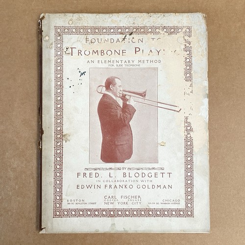 Fondazione trombone metodo - trombone, di