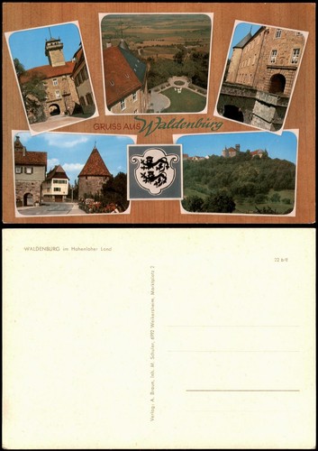 Cartolina waldenburg - cartolina,