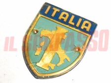 FREGIO EMBLEMA STEMMA ITALIA ACCESSORIO ANNI 60 FIAT 500 600 850 1100 1500