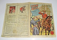 (western) le avventure del far west TOM BILL n 5 la città inc. (1948) originale 