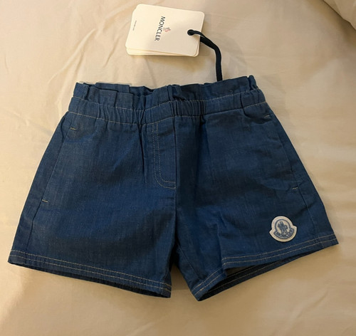 Moncler pantaloncino denim
