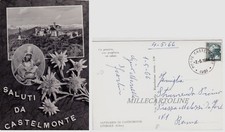 CASTELMONTE: SALUTI   1966