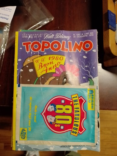 Topolino 1257 con gadget - con,