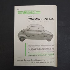 Catalogo motoscooter Mivalino della Metalmeccanica Italiana Valtrompa. Buono