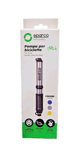 Pompa bici manuale sparco - pompa,